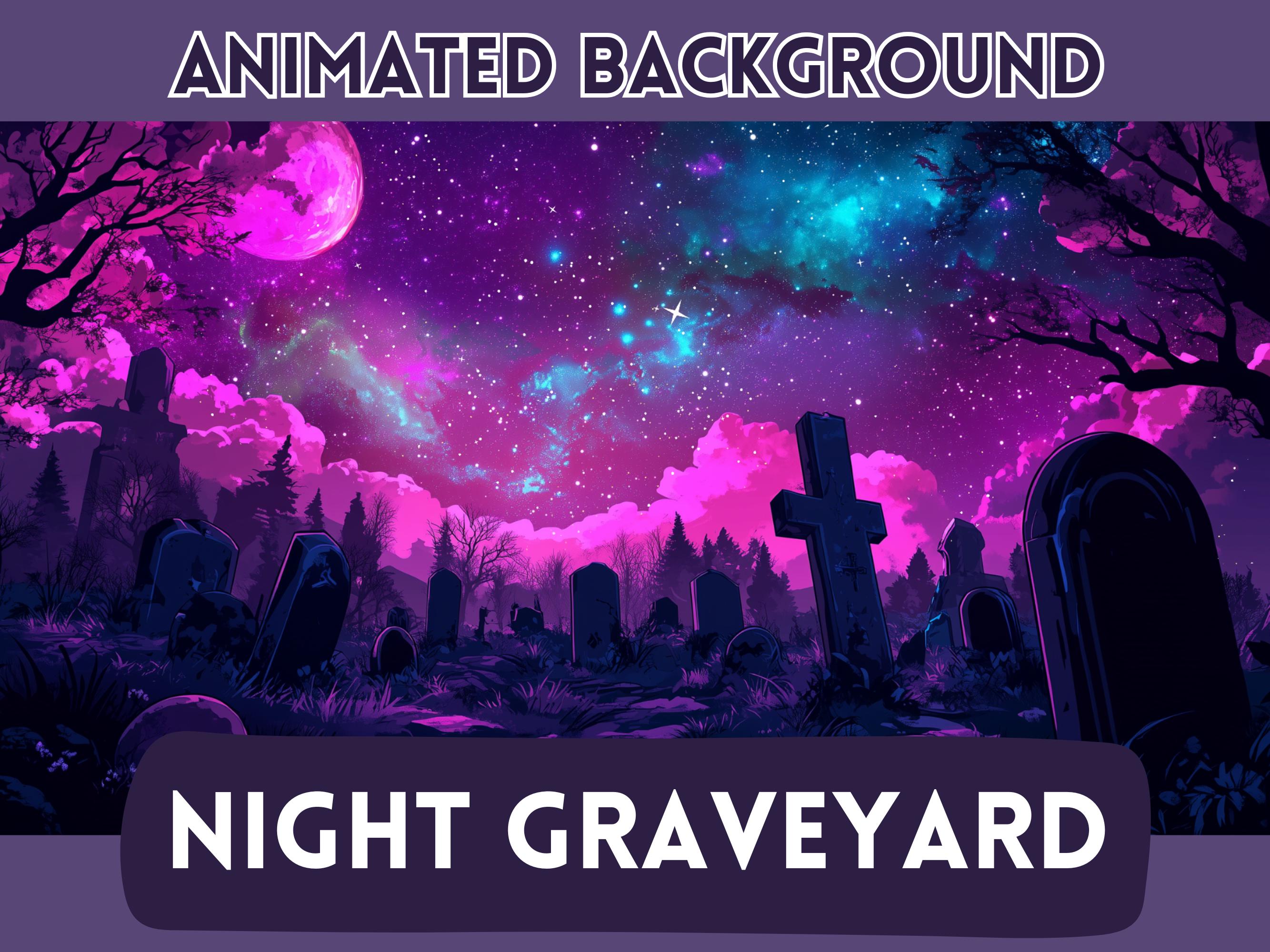 Tuber Background Vtuber Halloween, Vtuber Background, Vtuber Animated Background, Twitch ...