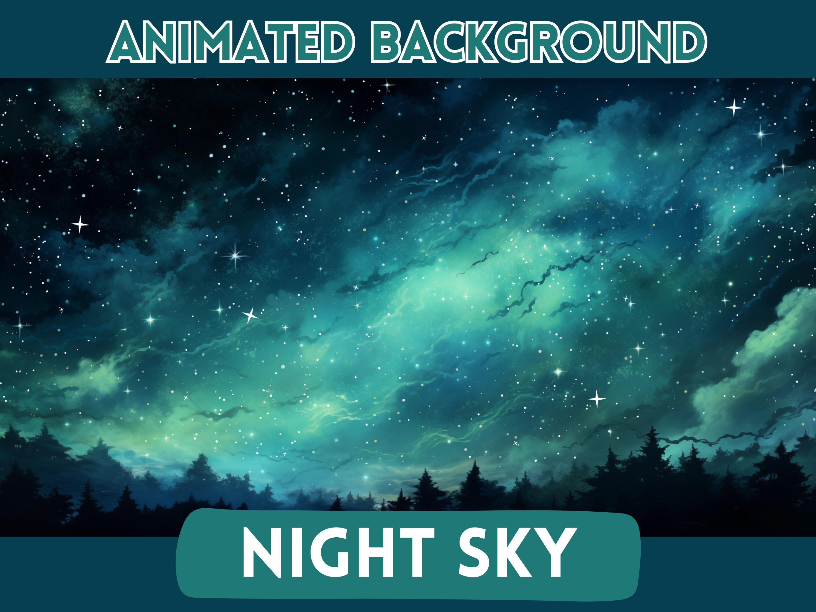 Tuber Background Vtuber Background, Vtuber Animated Background, Twitch Stream Overlay ...