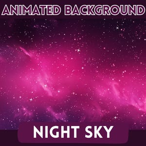 Vtuber Background, Vtuber Animated Background, Twitch Stream Overlay, Stream Background, Vtuber Asset, PNGtuber, Virtual Background