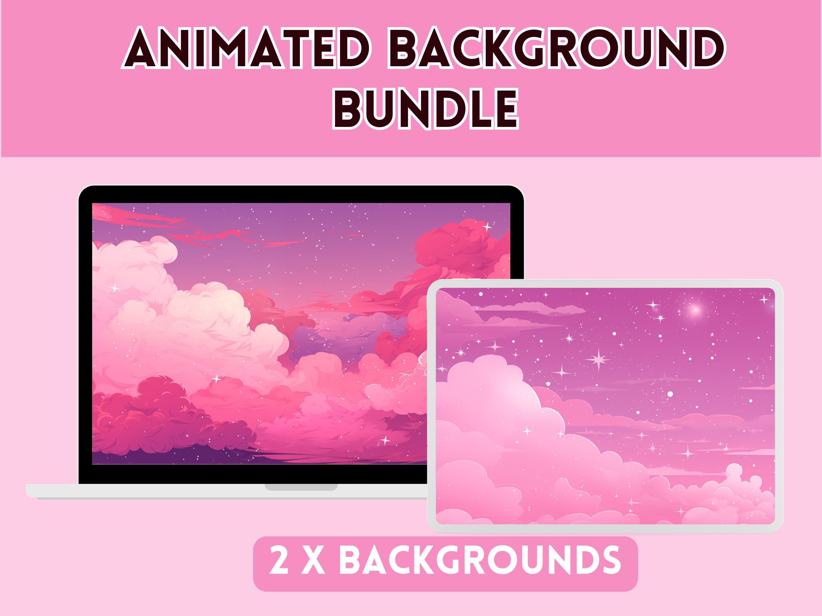 Tuber Background Vtuber Background, Vtuber Animated Background, Twitch Stream Overlay ...