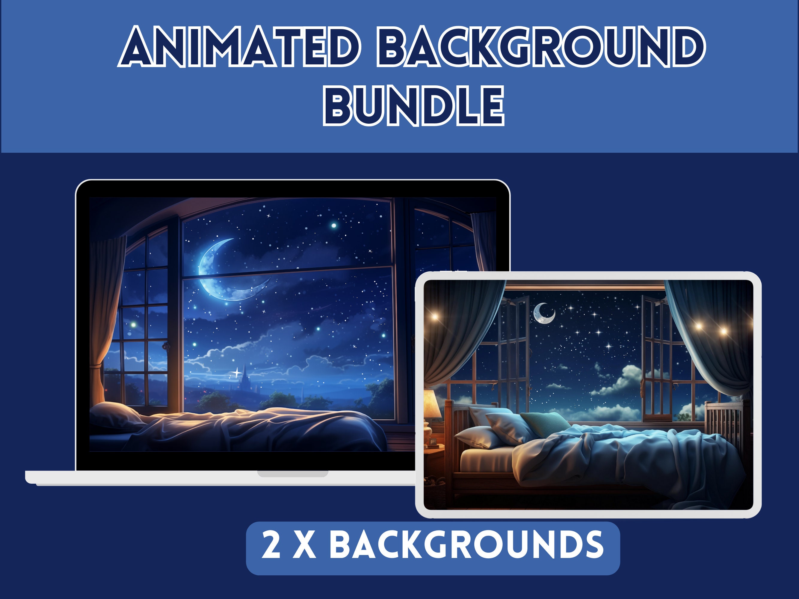 Tuber Background Vtuber Background, Vtuber Animated Background, Twitch Stream Overlay ...