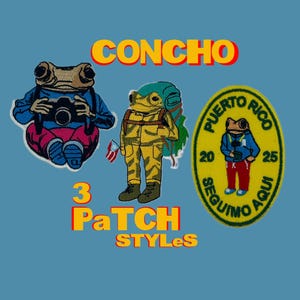 Concho DTmF Embroidery Patch, Iron on / Sew on