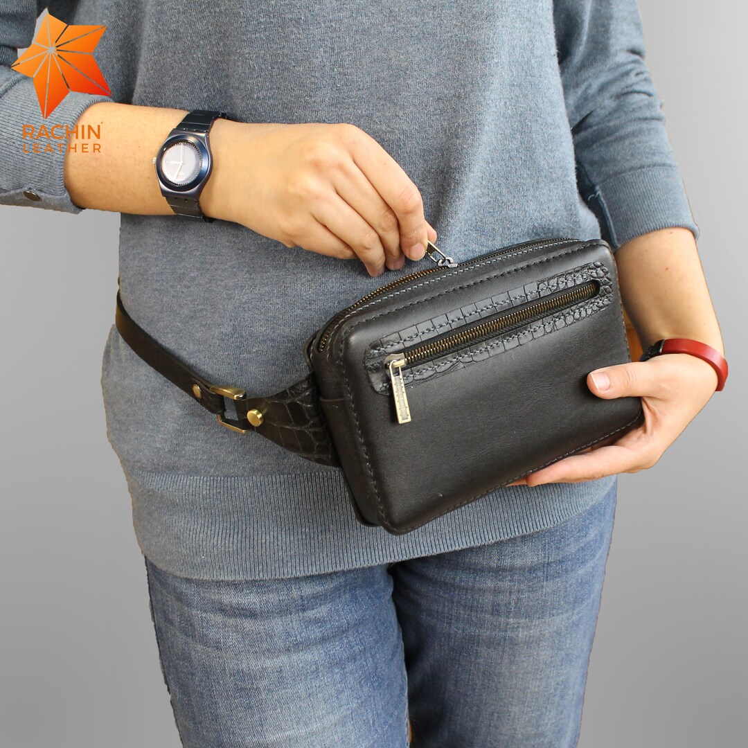 Sewing Pattern for Handmade Leather Bag, Fanny Pack Leather Pattern, Fanny Pack Printable Pdf