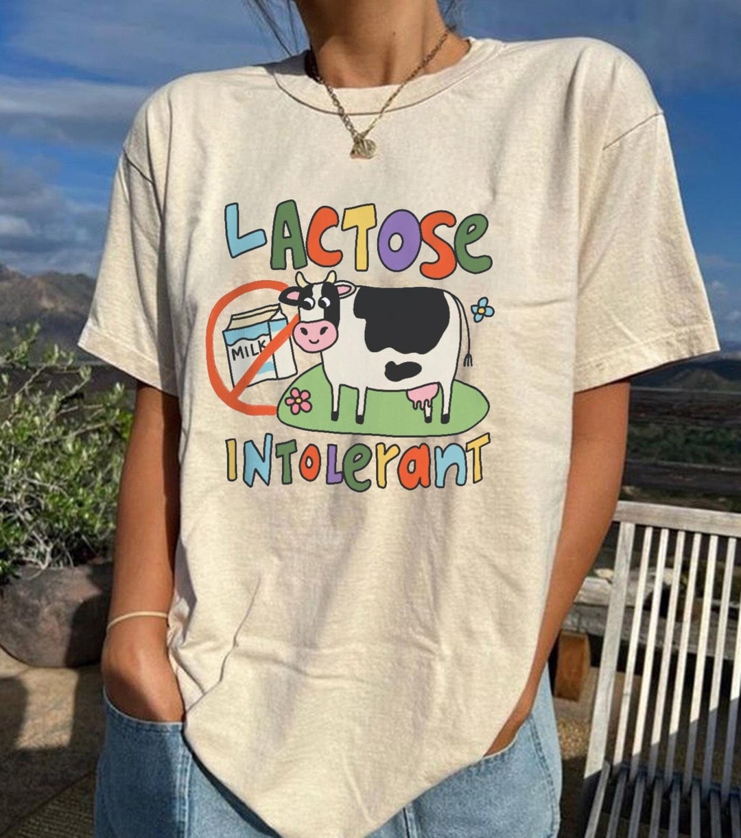 Lactose Intolerant Funny Meme Gift Unisex Tshirt for Etsy