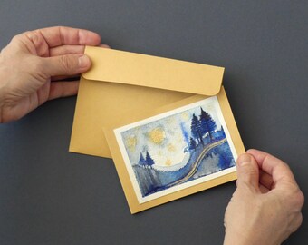 Silent Night Christmas Cards 1st Set