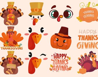 Thanksgiving Bundle, Thanksgiving, Thanksgiving Shirt Svg, Png, Happy Thanksgiving, Kids Digital Download Files
