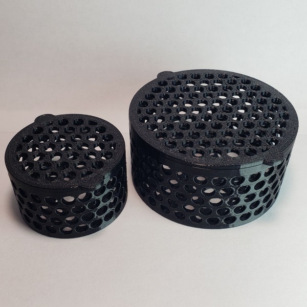 Mushroom Cage For Saltwater Reef Tanks 2" and 3" (3D Printed) Easily Attach Mushrooms To Frag Plugs Rubble or Disks