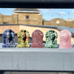 Crystal Tombstone Carving | Grave Stone Carving Halloween Spooky Season Witchy Gift