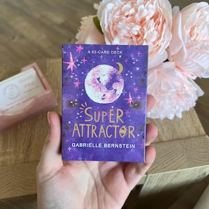 Super Attraktor Affirmationskarten Deck | Anleitung Orakel Kartenleser Spirituelles Witchy Geschenk