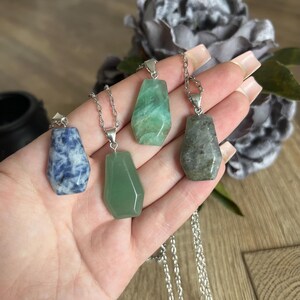 Collier cercueil | Bijoux en acier inoxydable Halloween gothique fantasmagorique saison cadeau sorcière