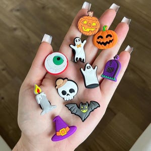 Halloween Schuhanhänger | Spooky Saison Gothic Alternative Y2K Herbst Witchy Nettes Geschenk