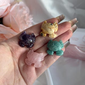 Crystal Crab Carving | Crystal Animal Carving Healing Mini Chakra Witchy Gift