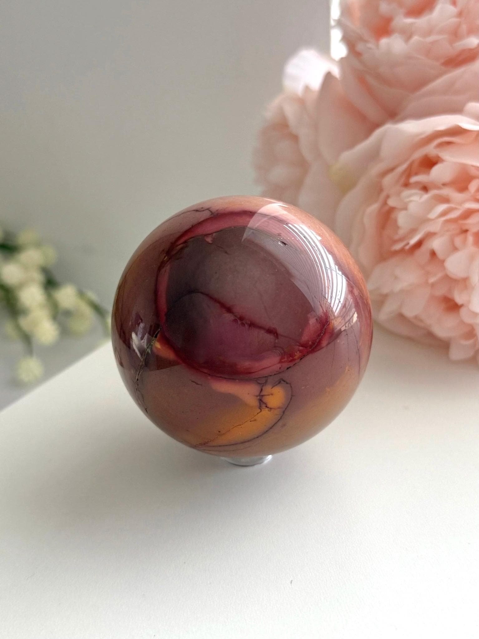 Mookaite jasper sphere - Etsy 日本