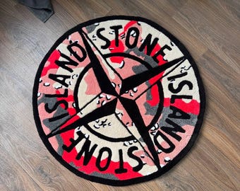Custom rug/Tufting rug/chromehearts rug/kaws rug/rugs for bedroom/supremerug/tapis bape /hypebeast rug/bathing ape rug/ bedroomaesthetic men