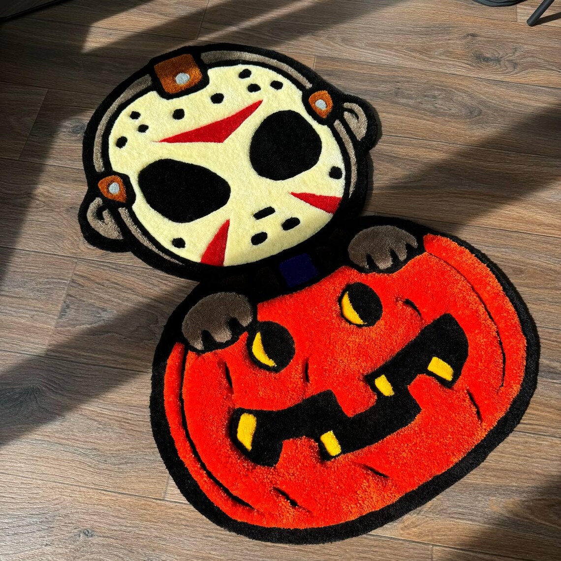 Horror Tuft Rug 3D Halloween Puffy Custom Rug Tufted Rug Fully Rugs Scream Rugs Custom ...
