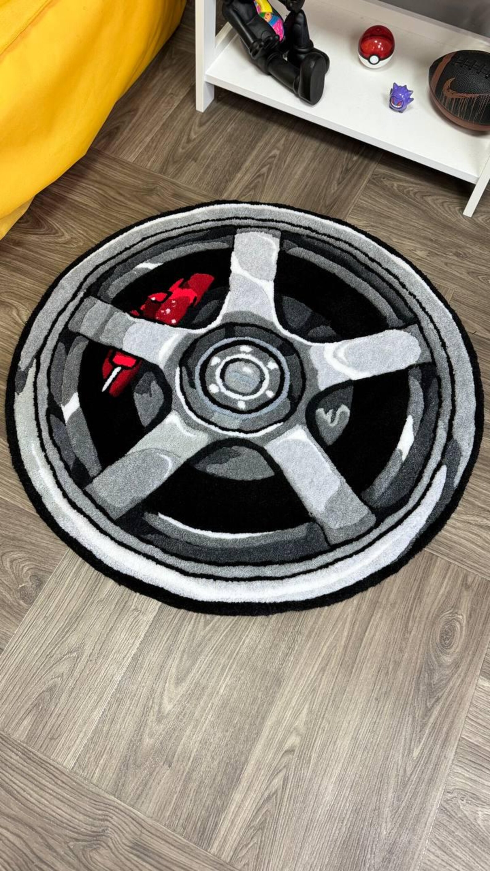 JDM Car Wheel Rug/custom Rims Carpet for Car Enthusiasts/drift & Tuning ...