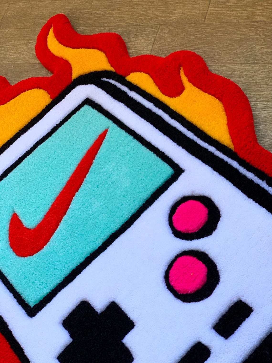 Custom Tufted Rugs.game Boy Rug.rugs for Bedroom Aesthetic.fire Rug ...