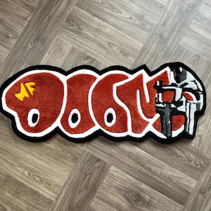 Custom rugs CD rug Hypebeast rug Tufted rug Rugs for bedroom aesthetic doom rug Rap rug Gift for him Ready to ship ocean rug Album rug