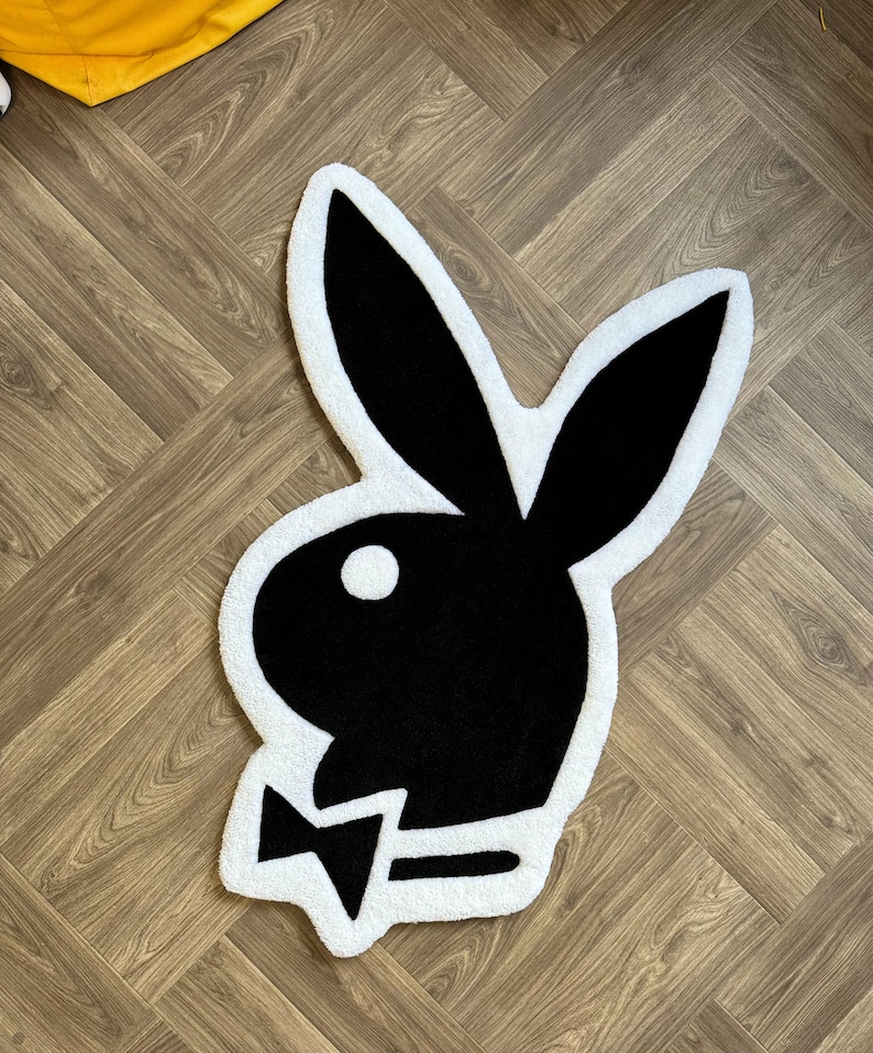 Custom Rugs Bunny Tufted Rug.handmade Rugs.rugs for Bedroom Aesthetic ...