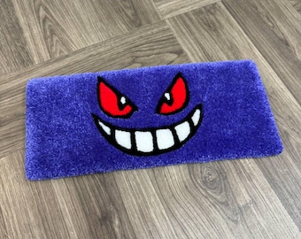Keyboard rug  Keyboard tufted rugs Custom rug keyboard mat handmade rug  area rug  Desk Mat Tufted Ghost Type Anime Carpet Gamer Decor cute