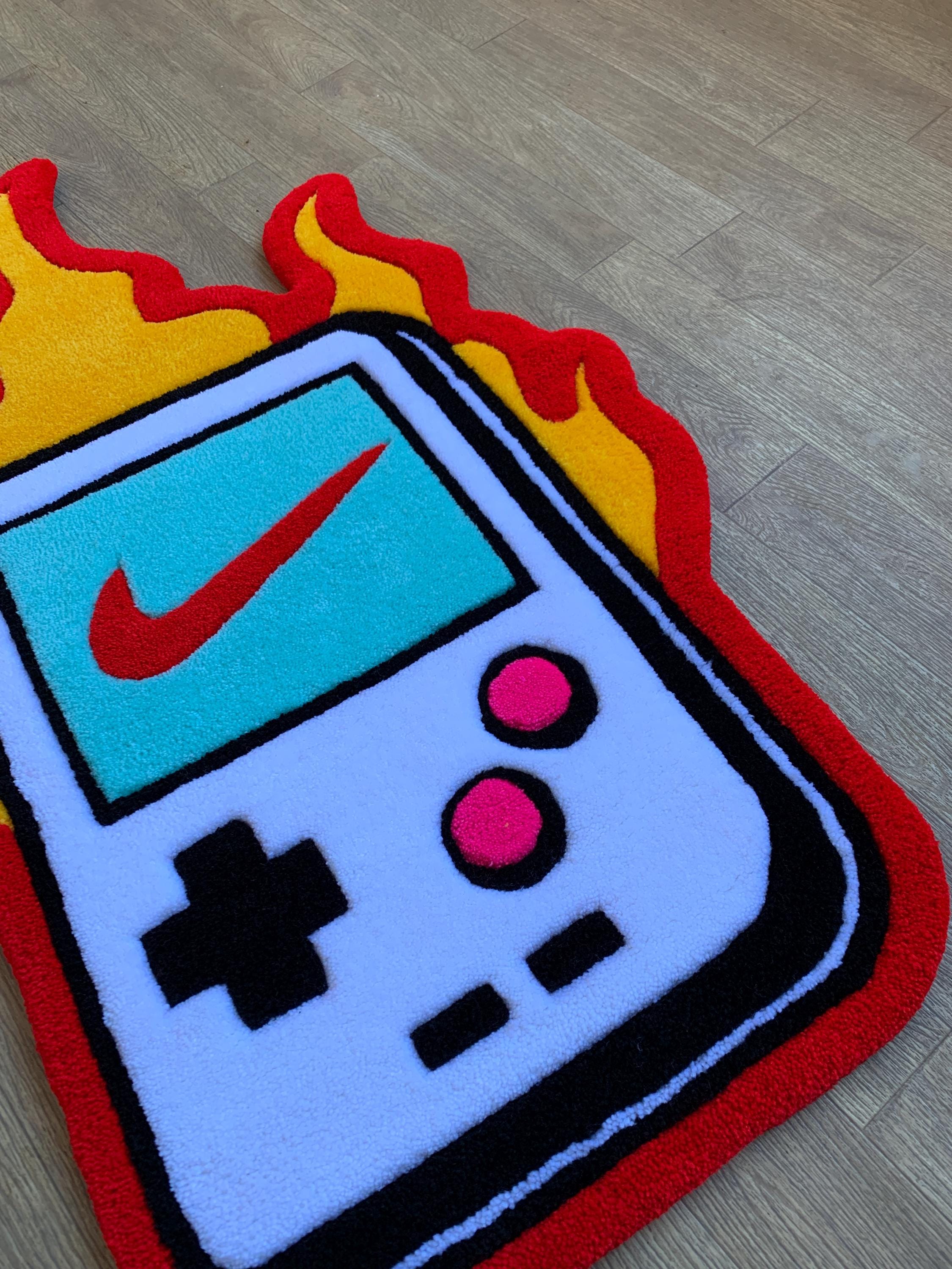 Custom Tufted Rugs.game Boy Rug.rugs for Bedroom Aesthetic.fire Rug ...