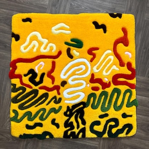 Custom Album rug CD rug Tyler rug Tufted rug Rugs for bedroom aesthetic Rap rug Hypebeast rug Hand tufted rug creator rug Golf rug Cherry