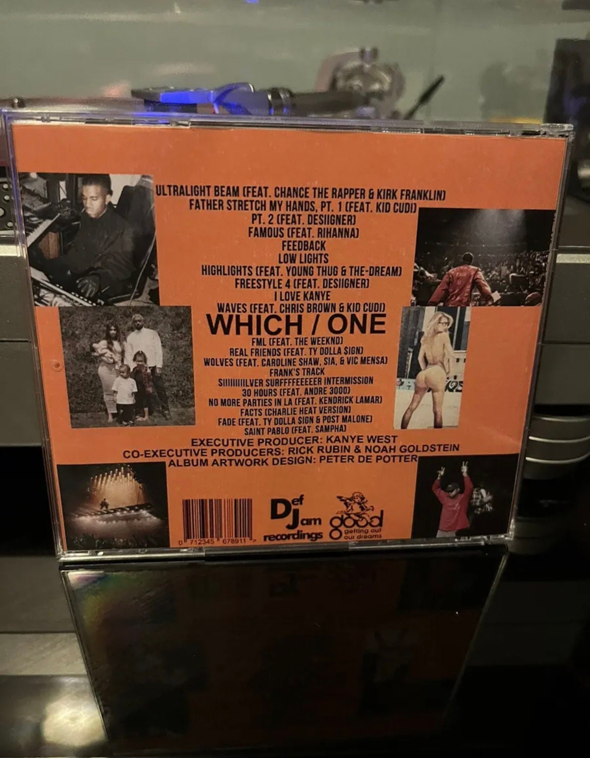 Kanye West - the Life of Pablo CD 2016 Custom Made Compact