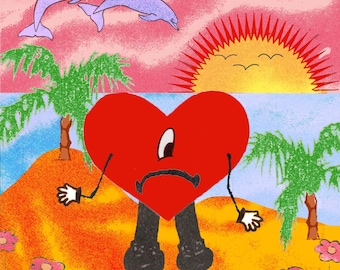 Bad Bunny - Un Verano Sin Ti (CD) 2022 album - Salsa, Reggaeton, Cumbia, 2-CD - Custom Made Import