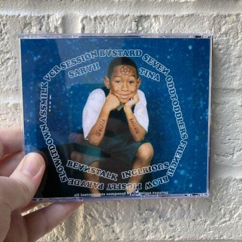Tyler, the Creator - Bastard 2009 Mixtape CD Odd Future Tyler, the Creator - Bastard 2009 Mixtape CD Odd Future