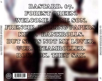 Odd Future - 12 Odd Future Songs CD 2011 Compilation Album Feat