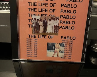 Kanye West - The Life Of Pablo CD 2016 Custom Made Compact Disc - Hip Hop / Rap Yeezy TLOP Ye