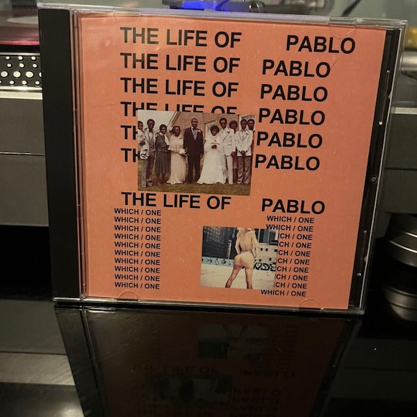 Kanye West - The Life Of Pablo CD 2016 Custom Made Compact Disc - Hip Hop/Rap Yeezy TLOP Ye