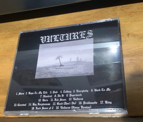 Kanye West, Ty Dolla Sign - Vultures 1 - Custom Ye CD Kanye West, Ty Dolla Sign - Vultures 1 - Custom Ye CD