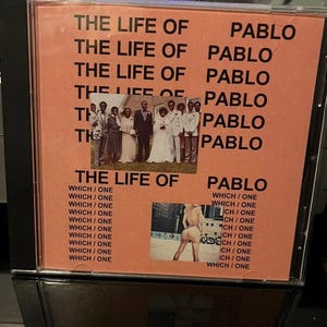 Kanye West Life of Pablo Cd - Etsy