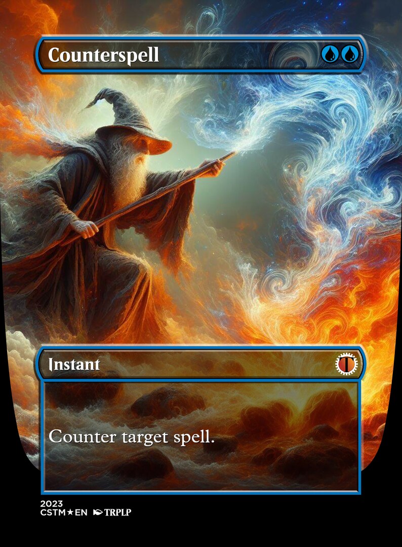 MTG Custom PROXY counterspell Custom Card Etsy