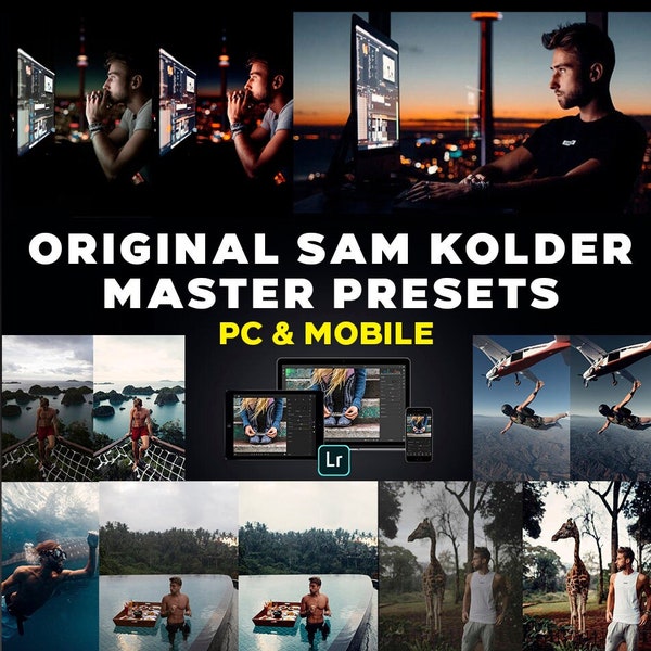 Sam Kolder Original Lightroom Presets Pack | Mobile | PC