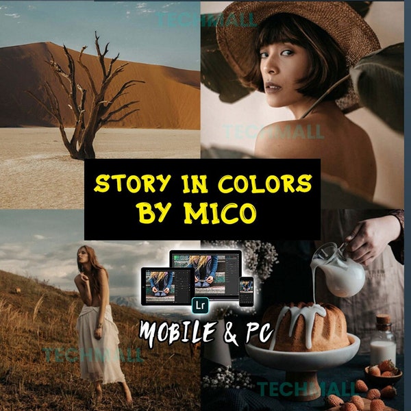 Story in Colors by MICO Lightroom Premium Preset Bundle (Mobile & PC)
