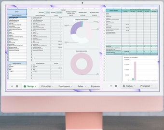 Bookkeeping and Inventory Template for Resellers