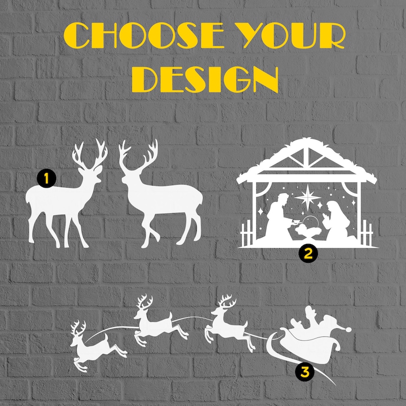 Nativity Scene Projector Christmas Outdoor Lights Christmas Etsy