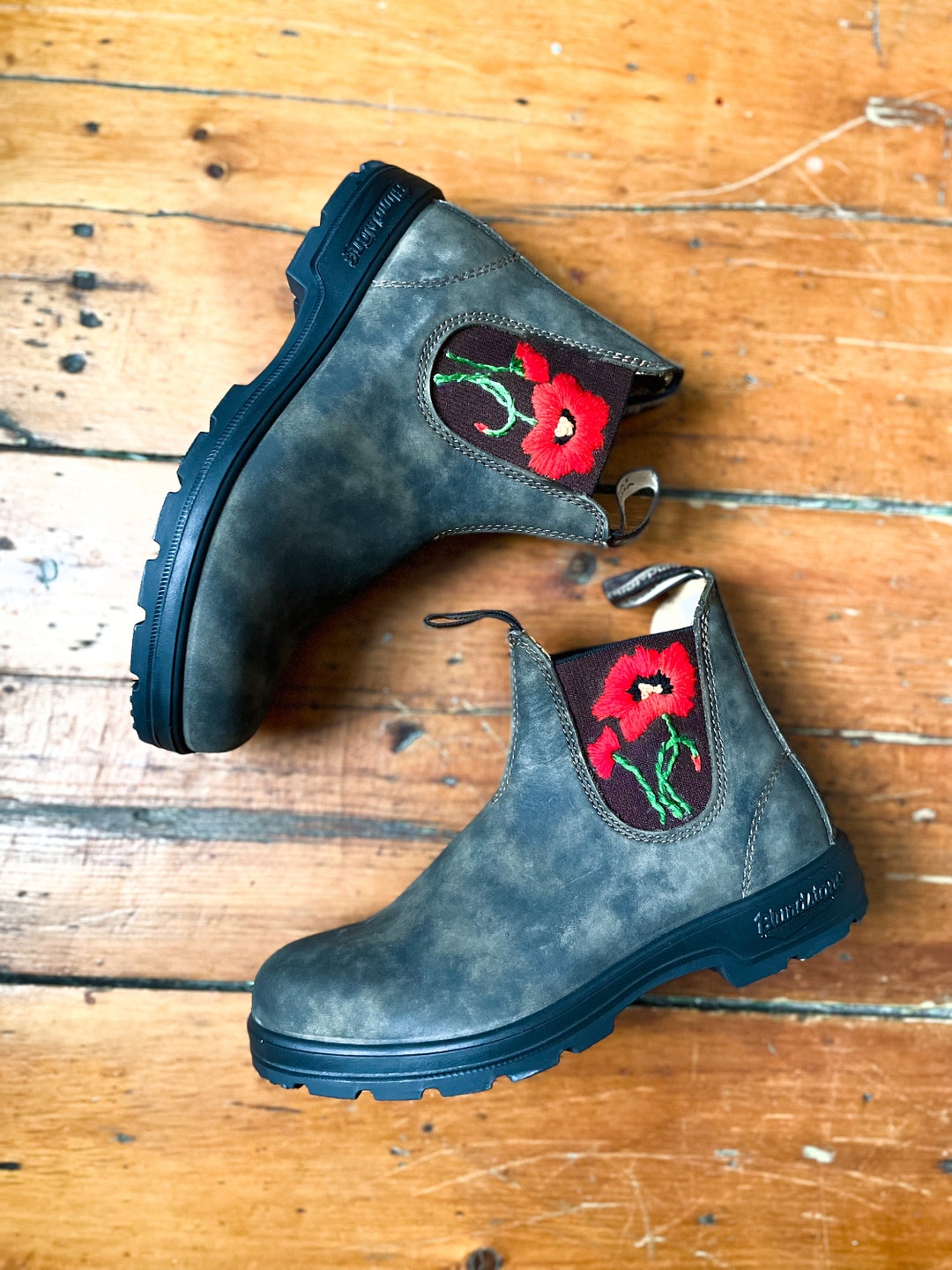 laced blundstones