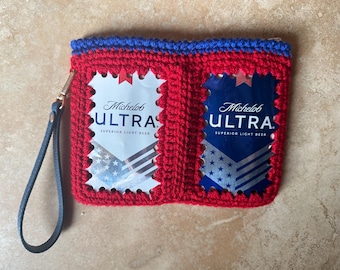 Beer Can Purse Wristlet - Ready to Ship