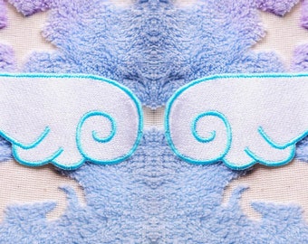 Parches de alas de anime de 3"