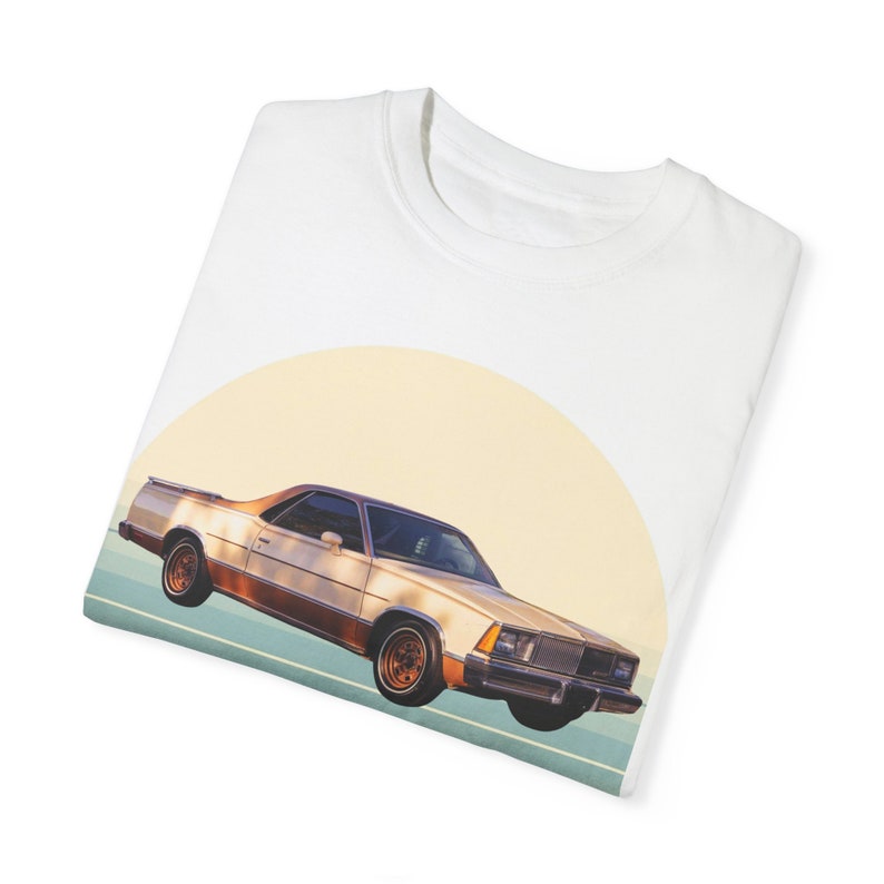 Men's Classic Car Shirt, 1980 El Camino, Car Guy Gift, El Camino Tee, Gift for Him, Classic Car