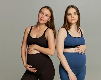 Pantaloncini premaman in morbido cotone - Pantaloncini comodi per la gravidanza