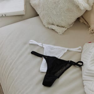 seethrough panties / lace panties / sheer panties / sexy underwear