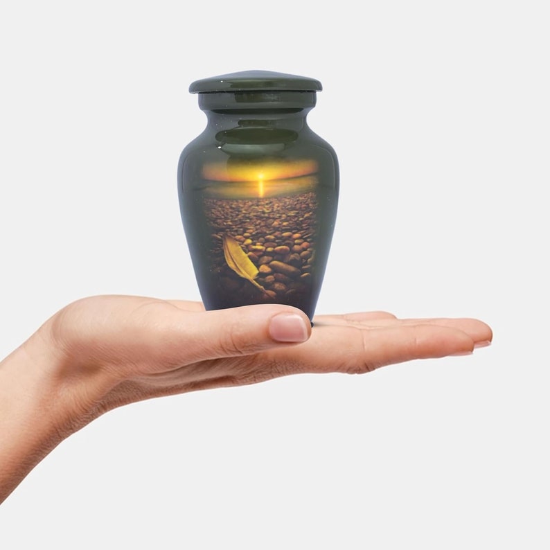 Beach Urn Handcrafted Beach Urn buck Urn Funeral and Memorial Cremation