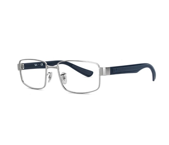 Ray Ban RB 6319 2538 RX Optical Rubber Feel Blue … - image 3