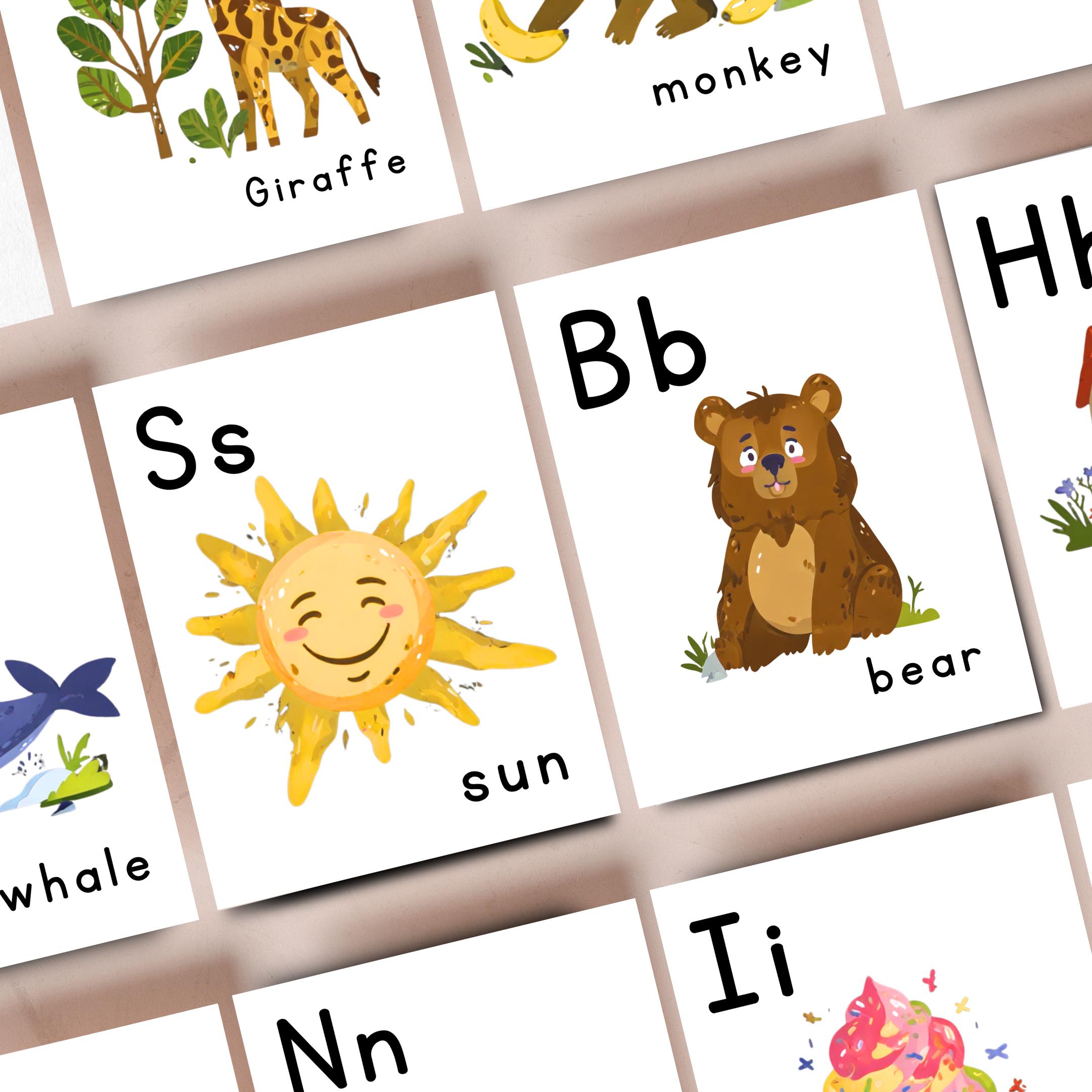 Phonics Alphabet, Letter Recognition for Classroom or Room Use ...