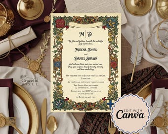 Medieval Birthday Invite Medieval Party Invite Medieval Invite Medieval Renaissance Invitation Digital Party Template Printable Party Invite