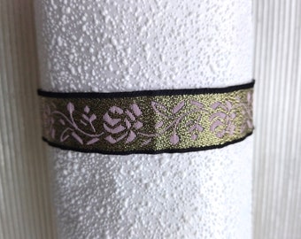 Elegant jacquard chocker, ribbon necklace, embroidered chocker, jewelry for women, fashion jewelry, necklace for women, gift for her